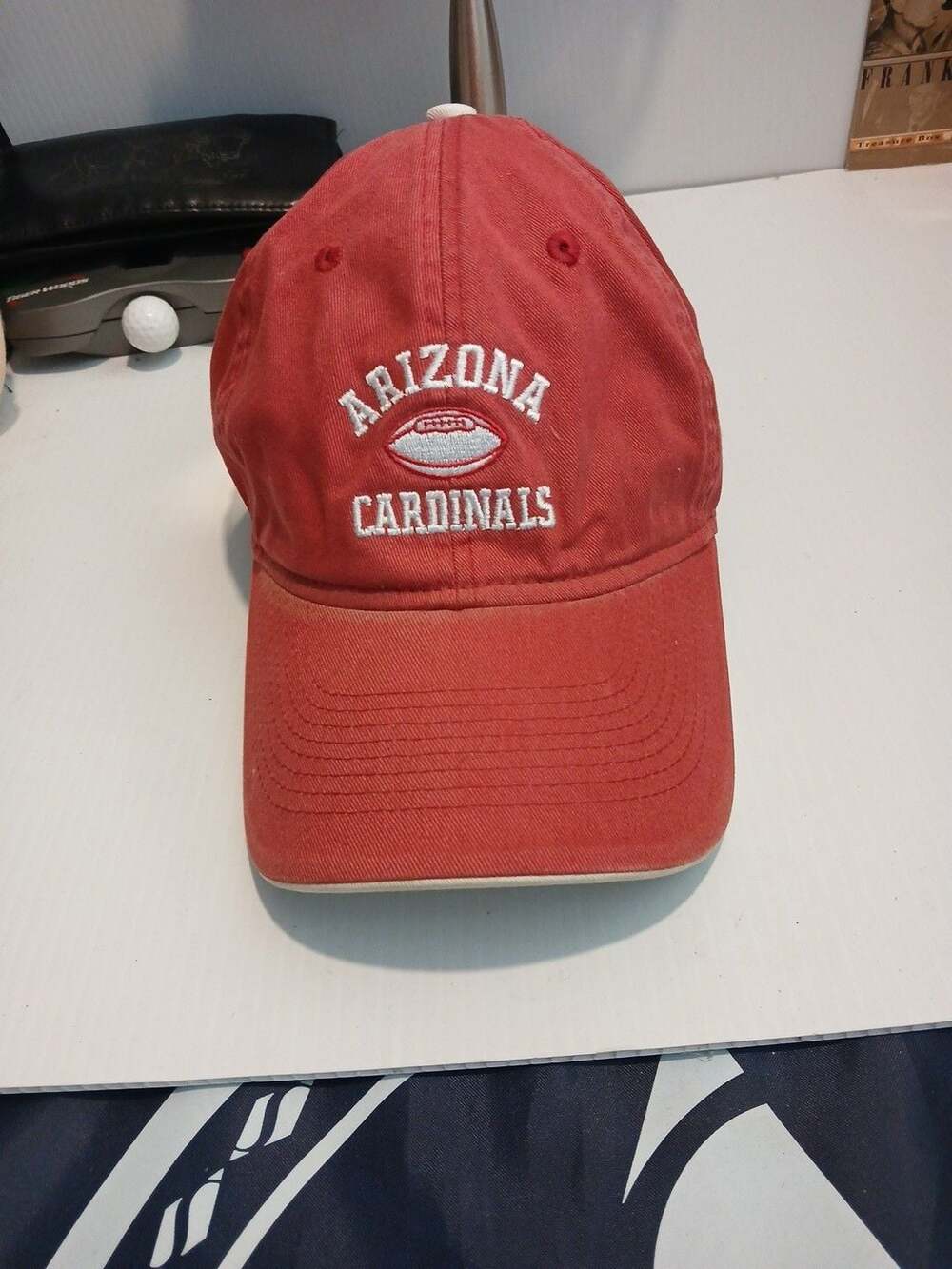 Reebok Arizona Cardinals NFL Red Baseball Cap Hat Strapback